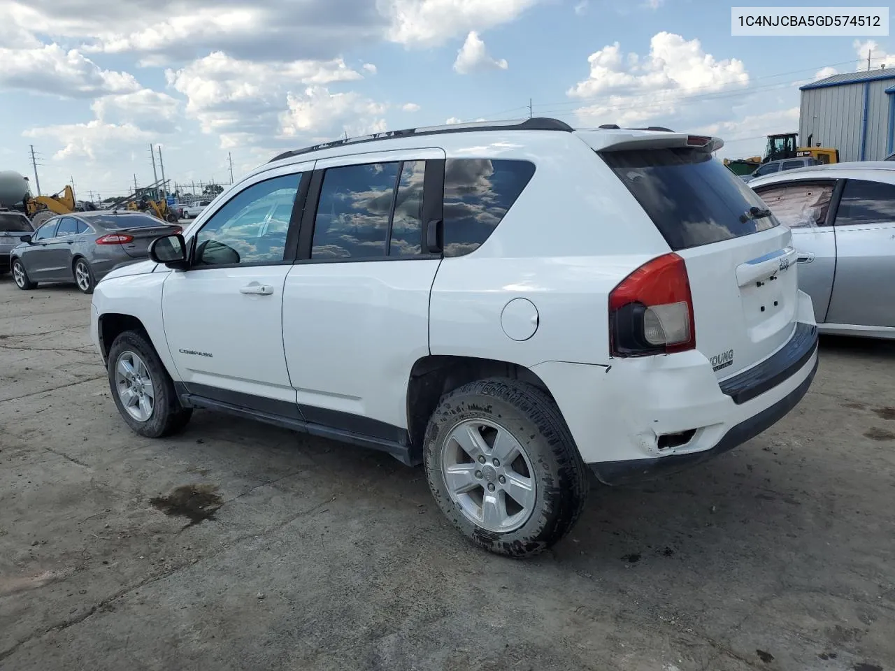 1C4NJCBA5GD574512 2016 Jeep Compass Sport