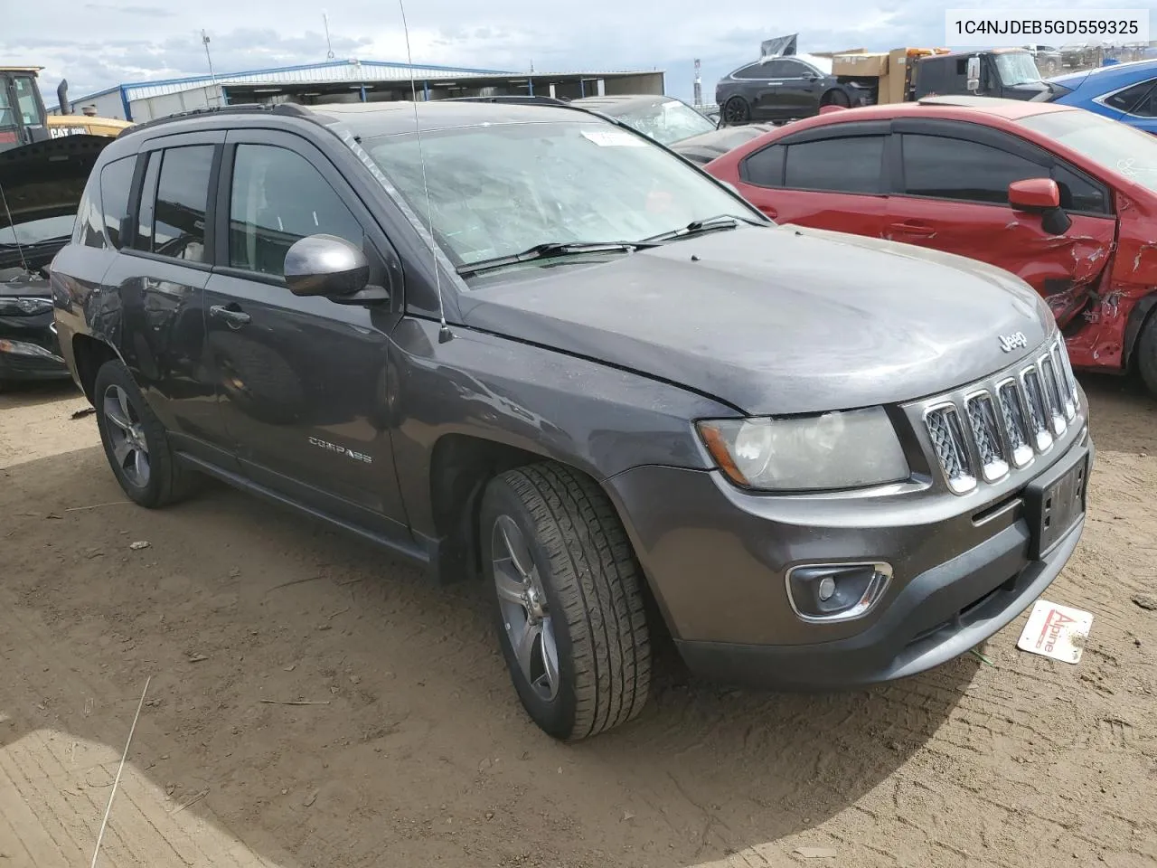 2016 Jeep Compass Latitude VIN: 1C4NJDEB5GD559325 Lot: 70886694