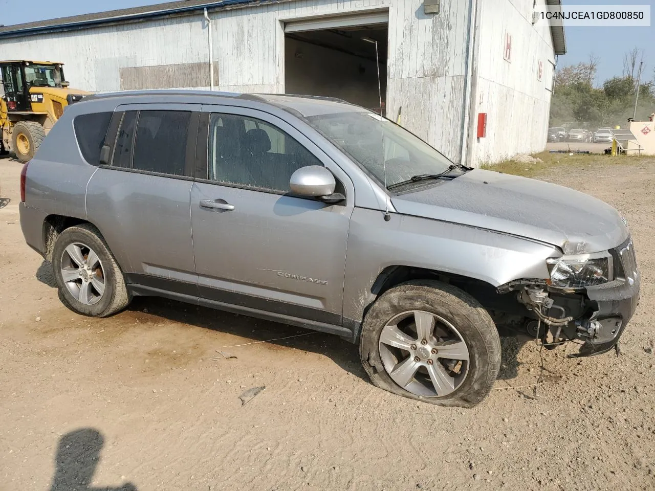 2016 Jeep Compass Latitude VIN: 1C4NJCEA1GD800850 Lot: 71075274