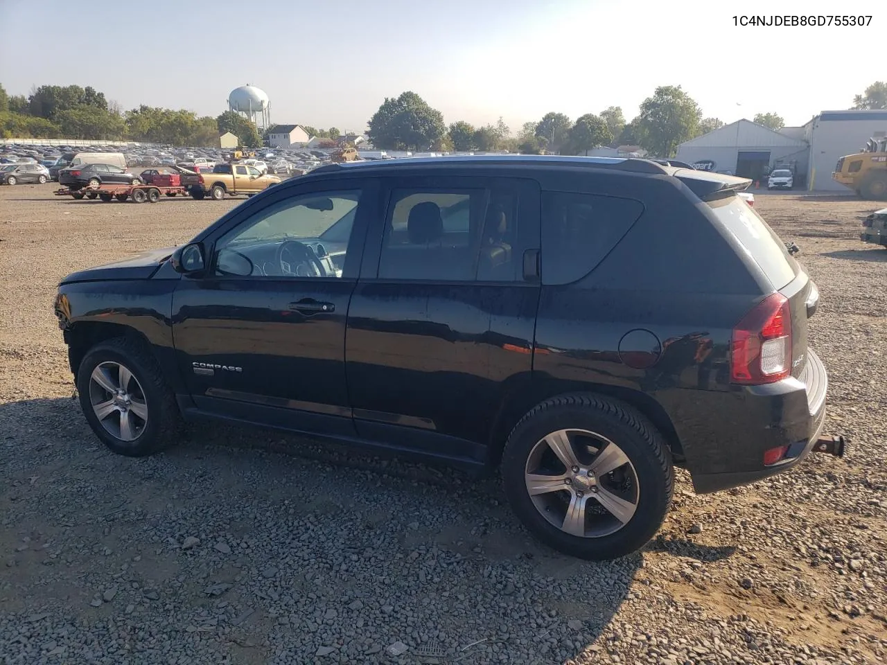 2016 Jeep Compass Latitude VIN: 1C4NJDEB8GD755307 Lot: 71251724