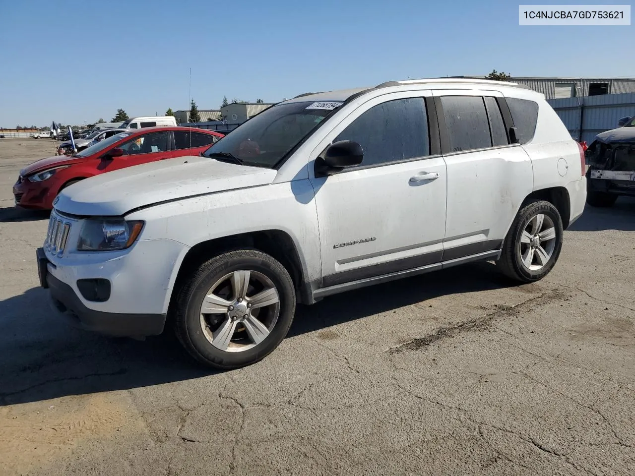 1C4NJCBA7GD753621 2016 Jeep Compass Sport