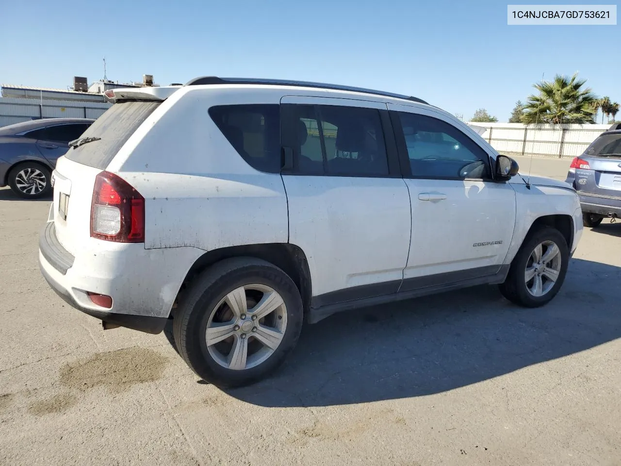 2016 Jeep Compass Sport VIN: 1C4NJCBA7GD753621 Lot: 71268194