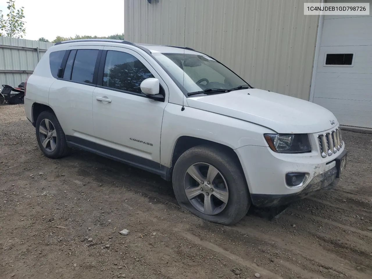 1C4NJDEB1GD798726 2016 Jeep Compass Latitude