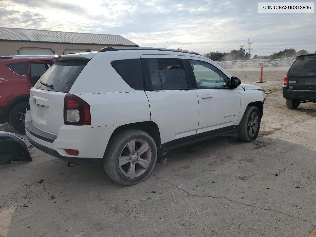 2016 Jeep Compass Sport VIN: 1C4NJCBA3GD813846 Lot: 71555724