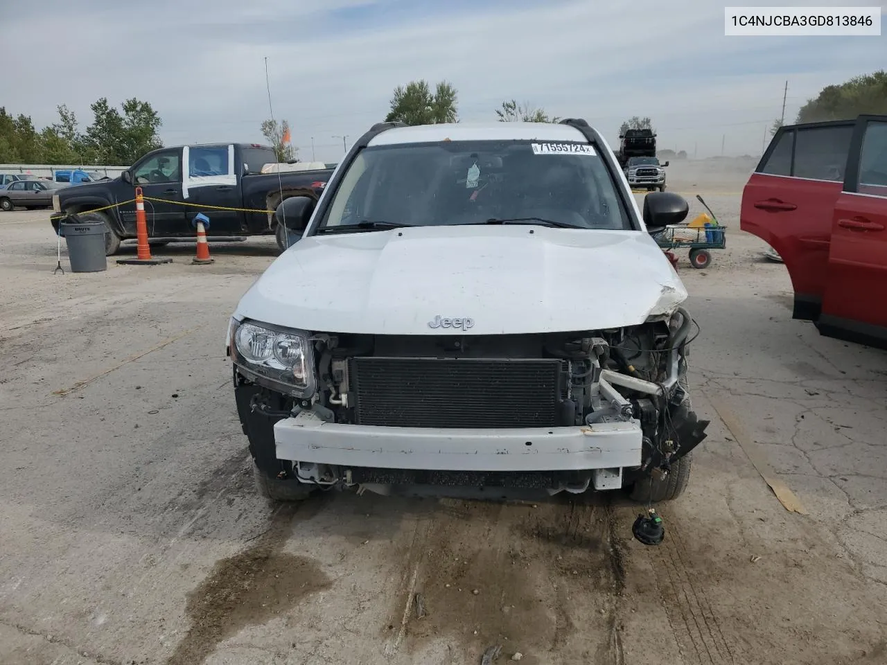 1C4NJCBA3GD813846 2016 Jeep Compass Sport