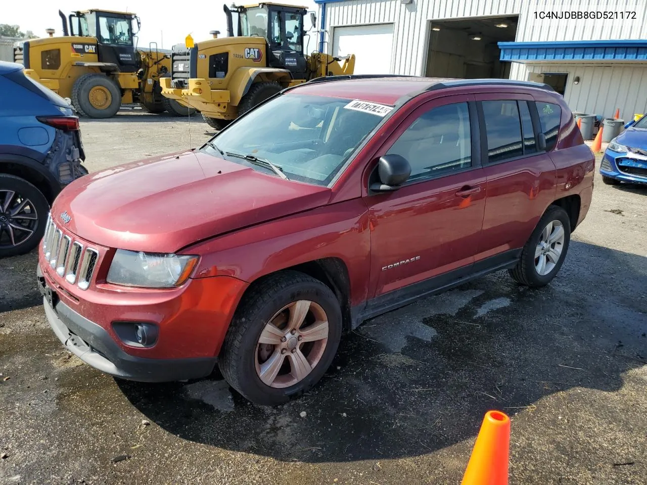 1C4NJDBB8GD521172 2016 Jeep Compass Sport