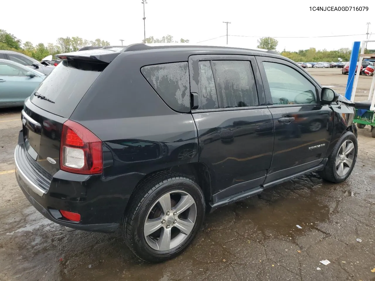 2016 Jeep Compass Latitude VIN: 1C4NJCEA0GD716079 Lot: 72186444