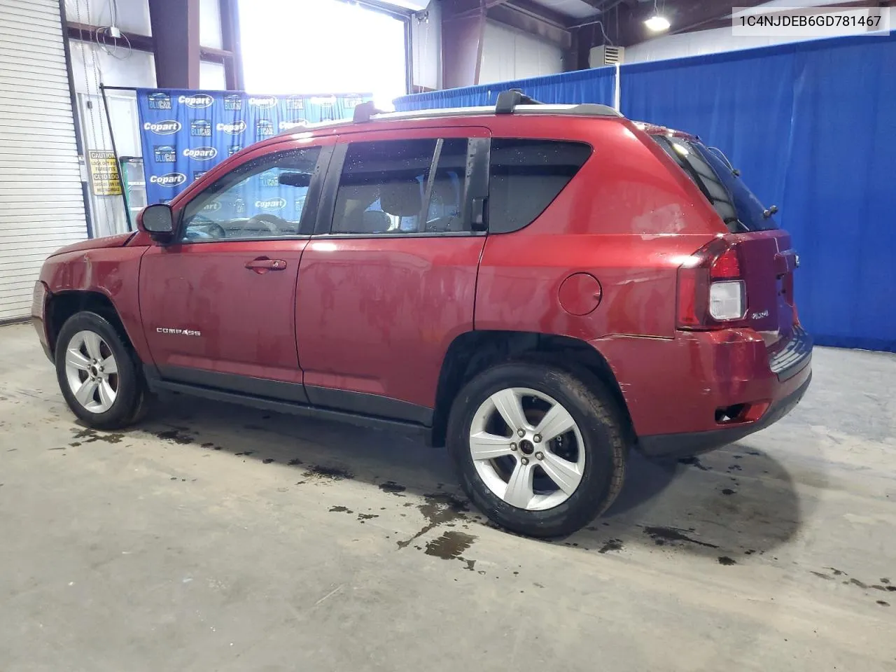 1C4NJDEB6GD781467 2016 Jeep Compass Latitude