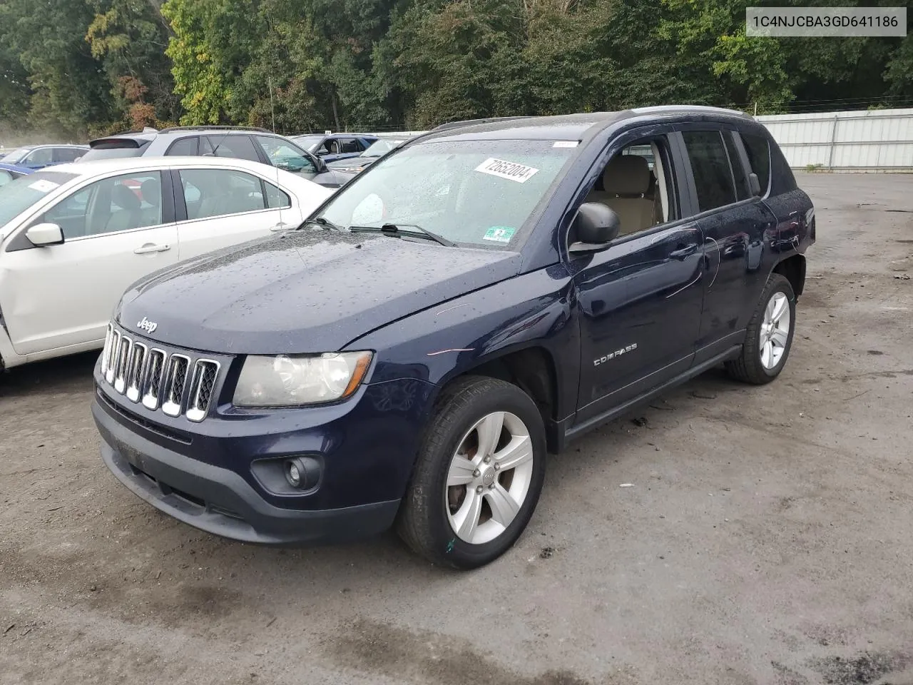 1C4NJCBA3GD641186 2016 Jeep Compass Sport