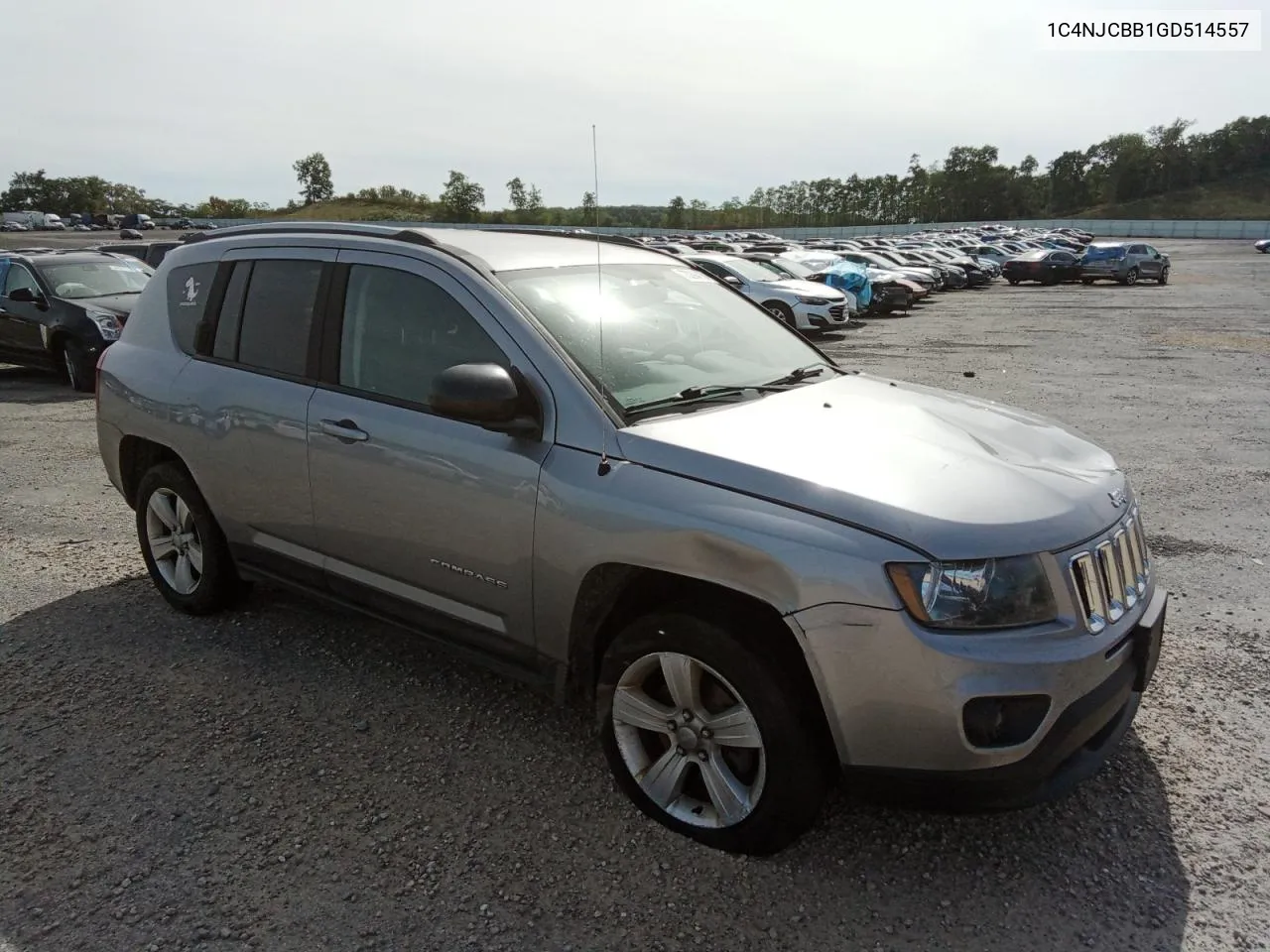 2016 Jeep Compass Sport VIN: 1C4NJCBB1GD514557 Lot: 73294924