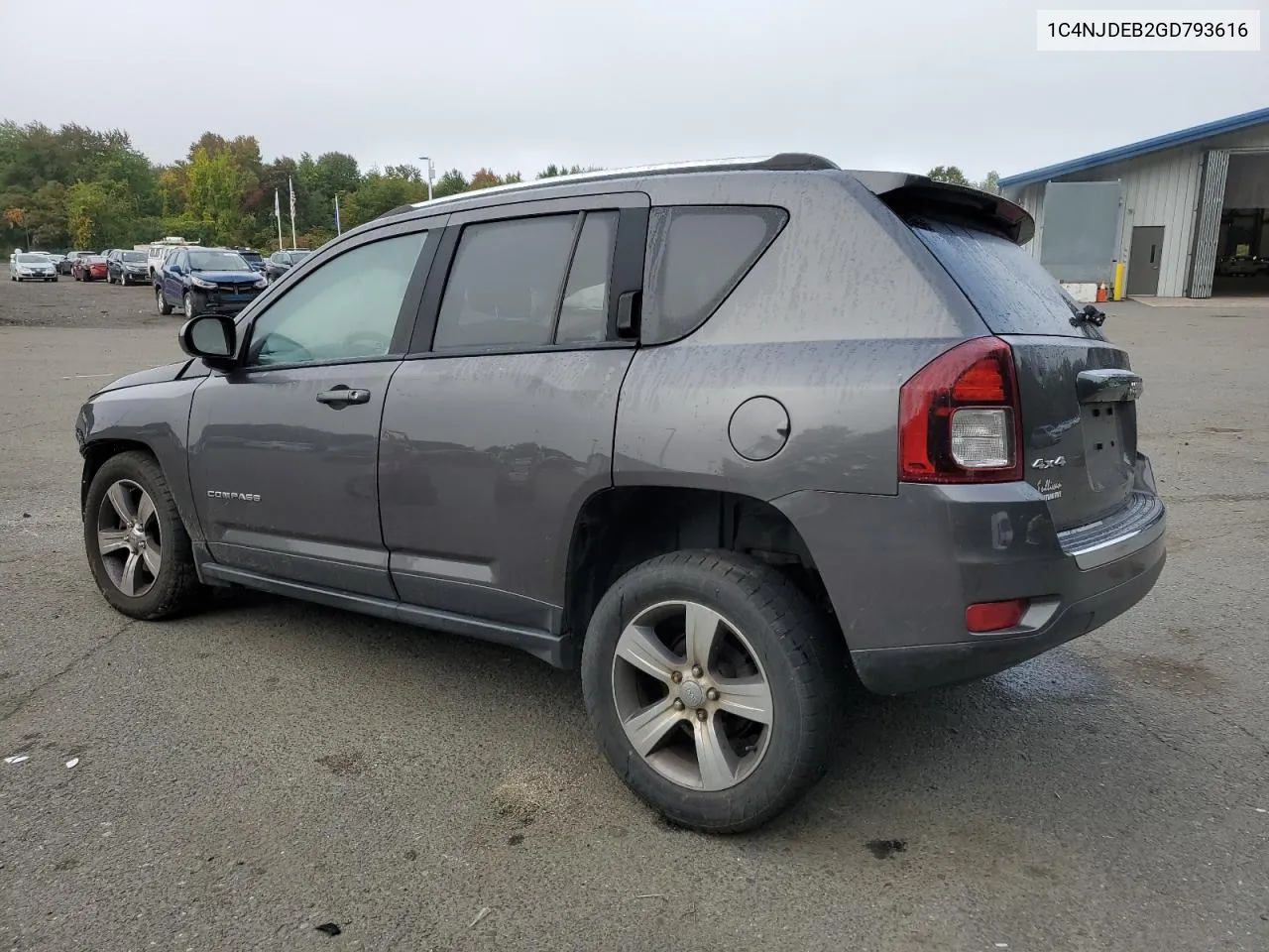 2016 Jeep Compass Latitude VIN: 1C4NJDEB2GD793616 Lot: 73410014