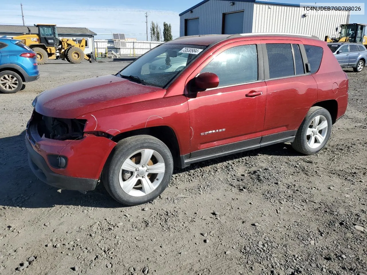 1C4NJDEB7GD708026 2016 Jeep Compass Latitude