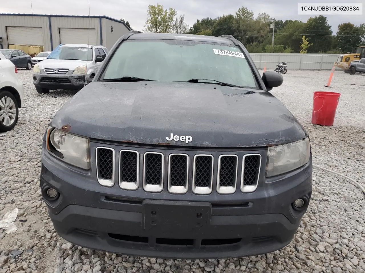 2016 Jeep Compass Sport VIN: 1C4NJDBB1GD520834 Lot: 73784944