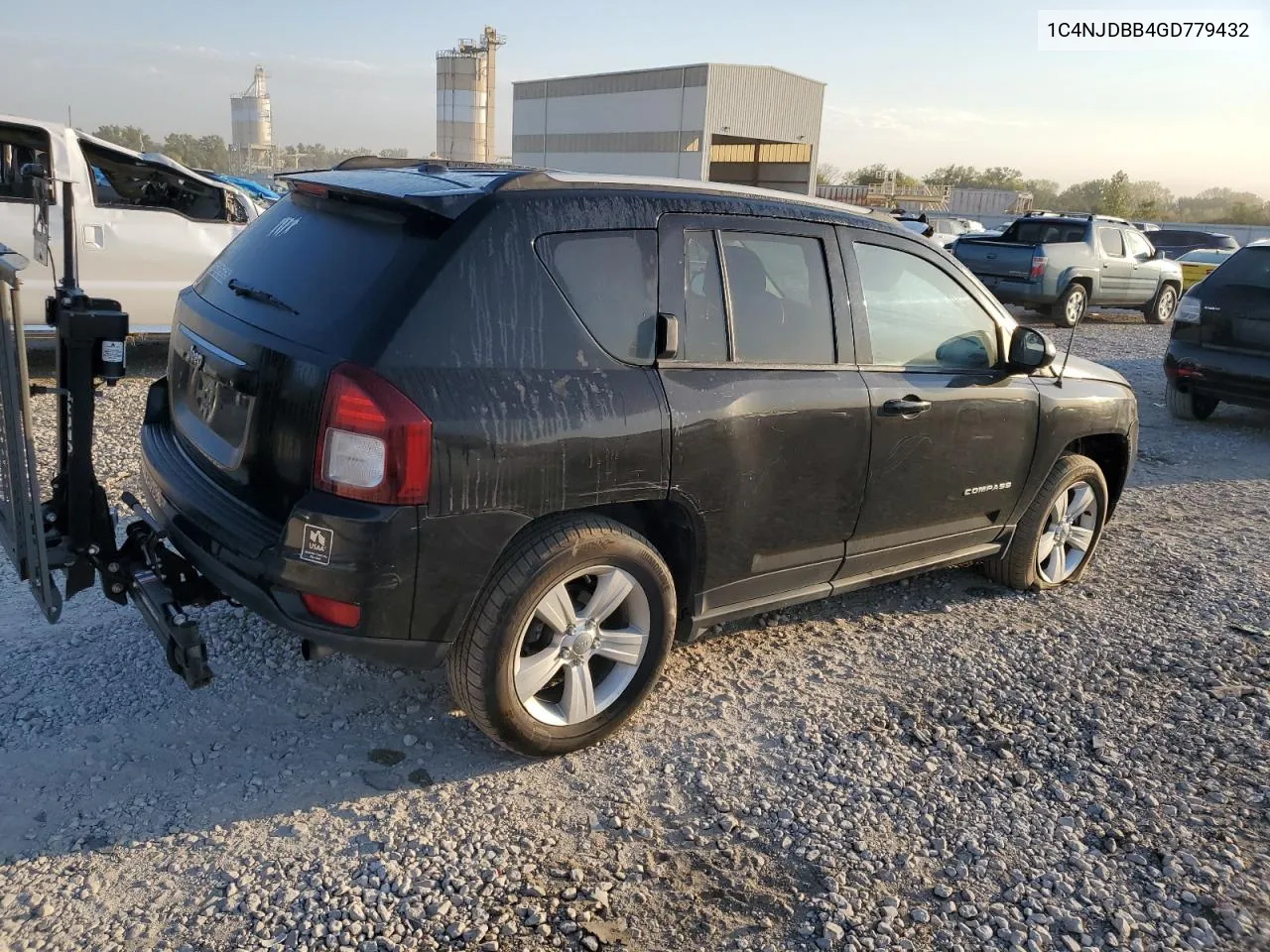 2016 Jeep Compass Sport VIN: 1C4NJDBB4GD779432 Lot: 74519674