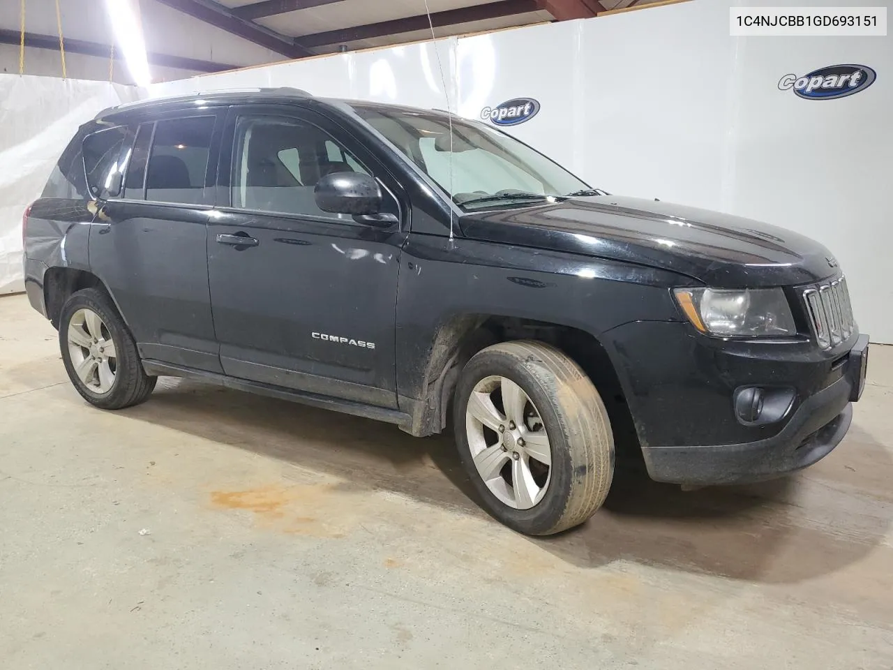 2016 Jeep Compass Sport VIN: 1C4NJCBB1GD693151 Lot: 74759724