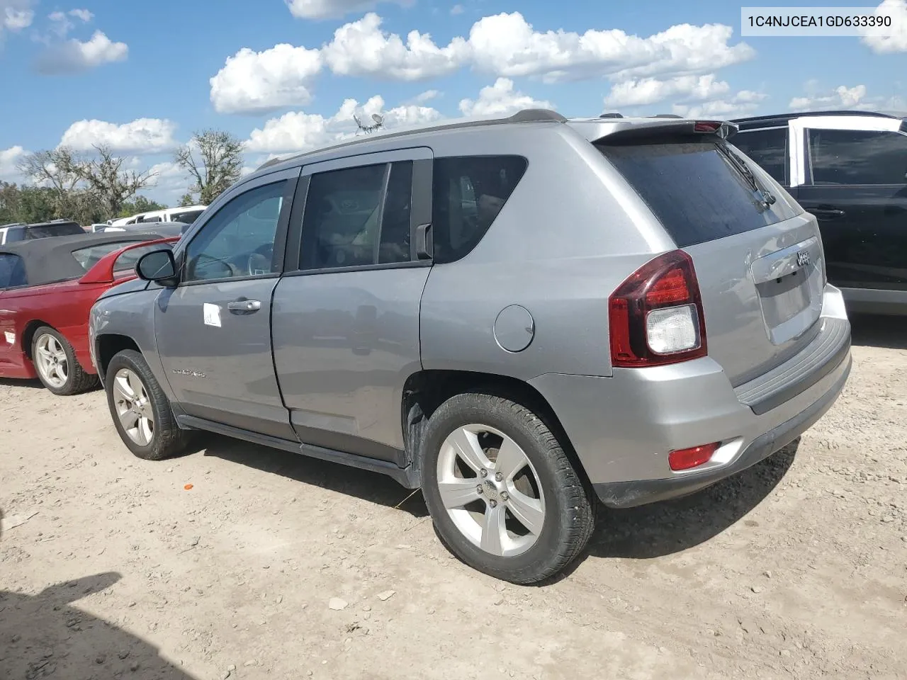 2016 Jeep Compass Latitude VIN: 1C4NJCEA1GD633390 Lot: 74907384