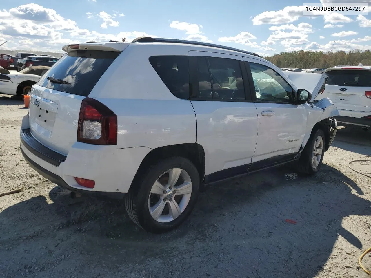 1C4NJDBB0GD647297 2016 Jeep Compass Sport