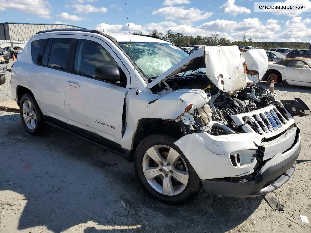 1C4NJDBB0GD647297 2016 Jeep Compass Sport