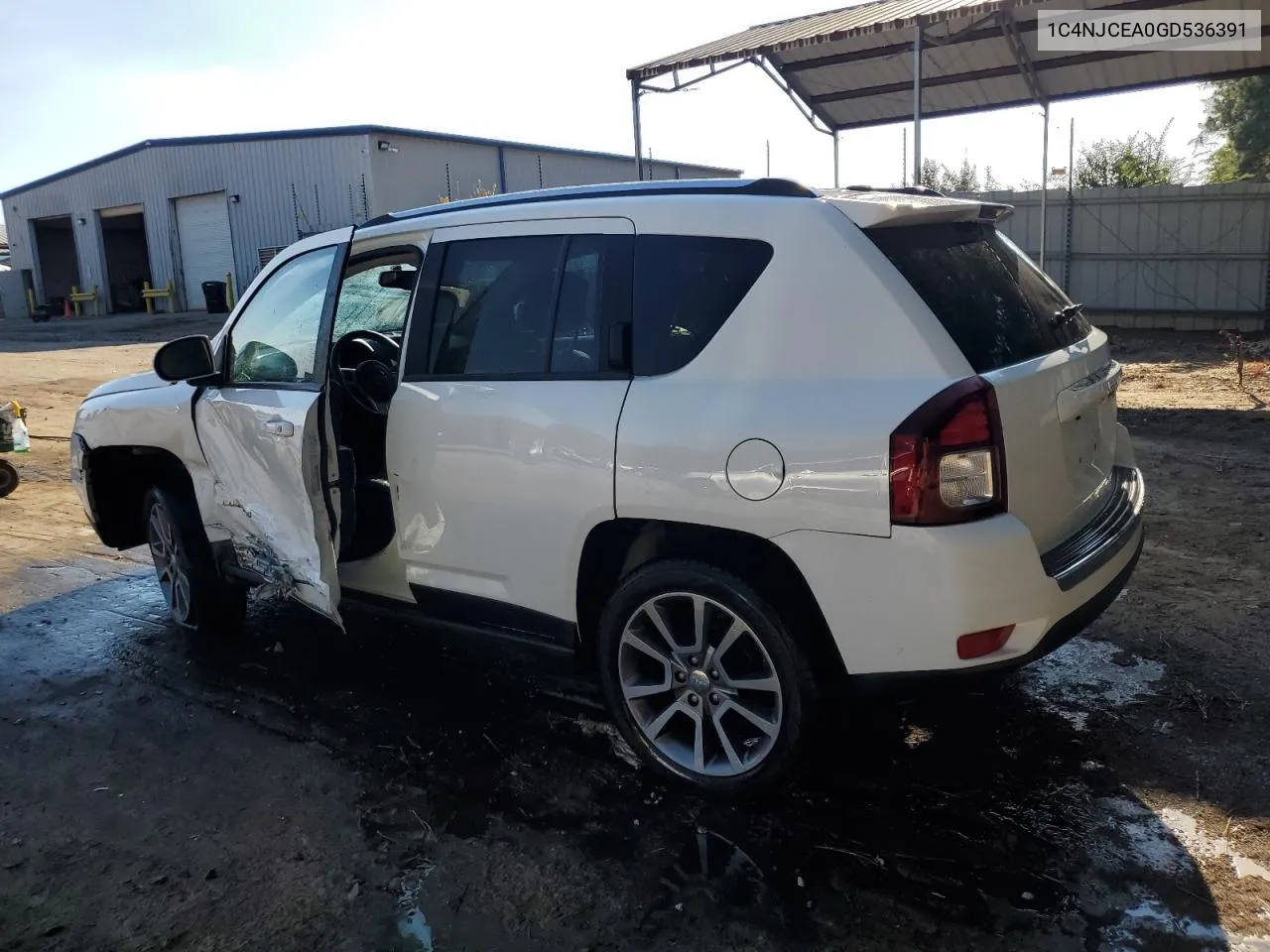 2016 Jeep Compass Latitude VIN: 1C4NJCEA0GD536391 Lot: 74980944