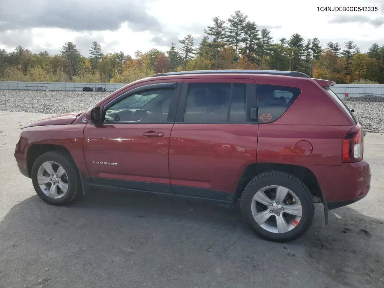 1C4NJDEB0GD542335 2016 Jeep Compass Latitude