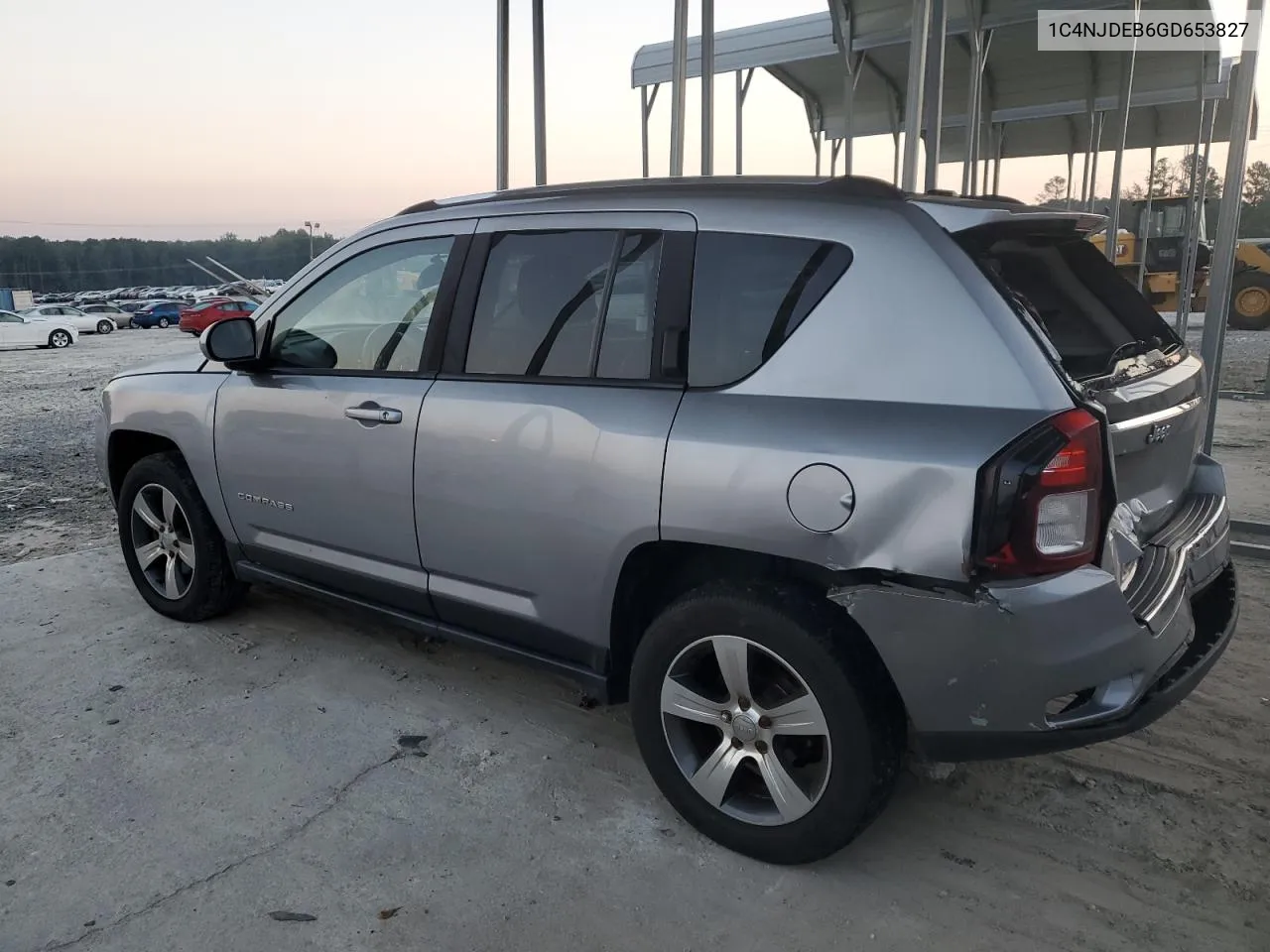 1C4NJDEB6GD653827 2016 Jeep Compass Latitude