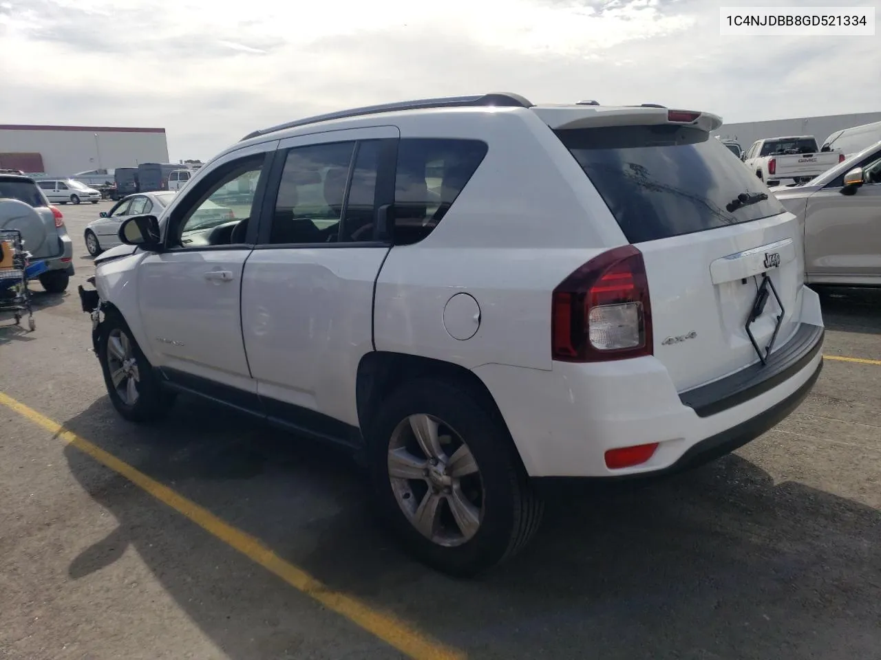 2016 Jeep Compass Sport VIN: 1C4NJDBB8GD521334 Lot: 75495294