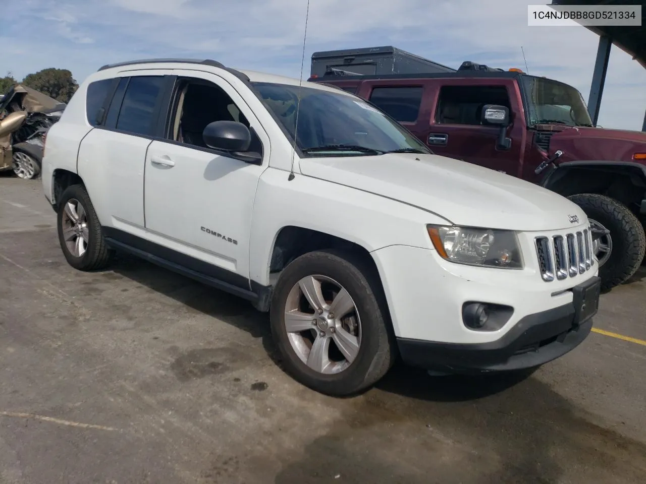 1C4NJDBB8GD521334 2016 Jeep Compass Sport