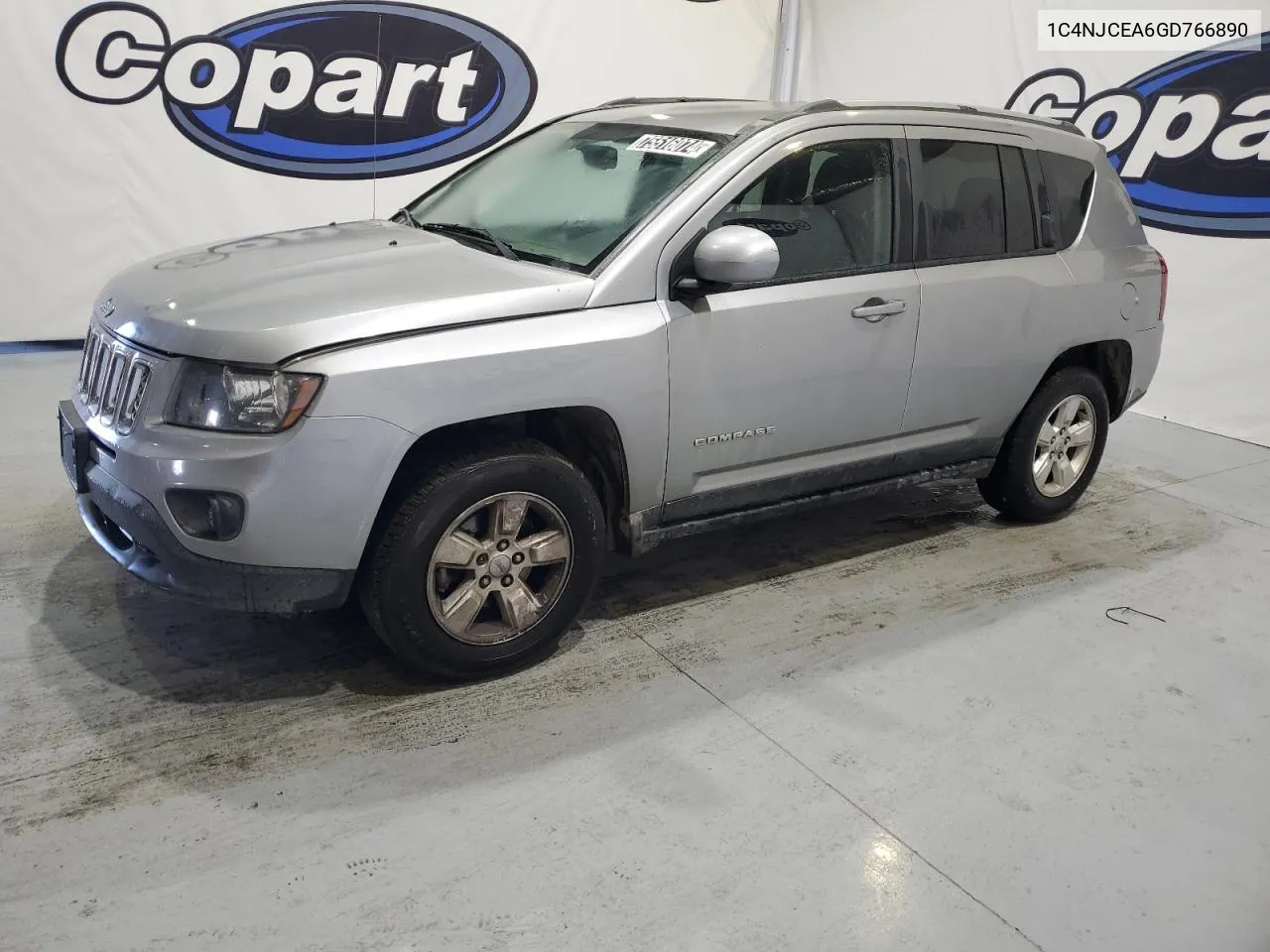 2016 Jeep Compass Latitude VIN: 1C4NJCEA6GD766890 Lot: 75516074