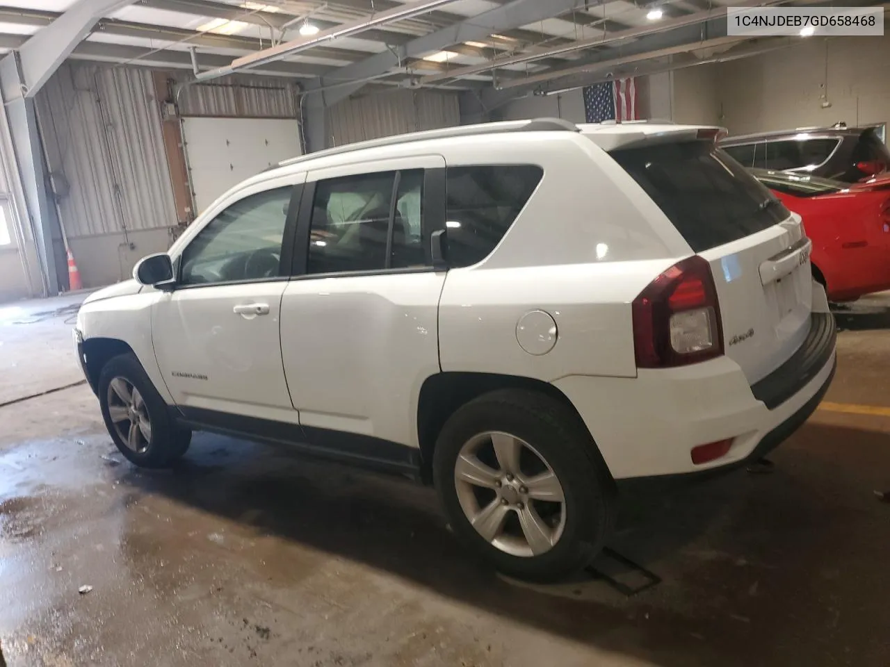 2016 Jeep Compass Latitude VIN: 1C4NJDEB7GD658468 Lot: 76114524