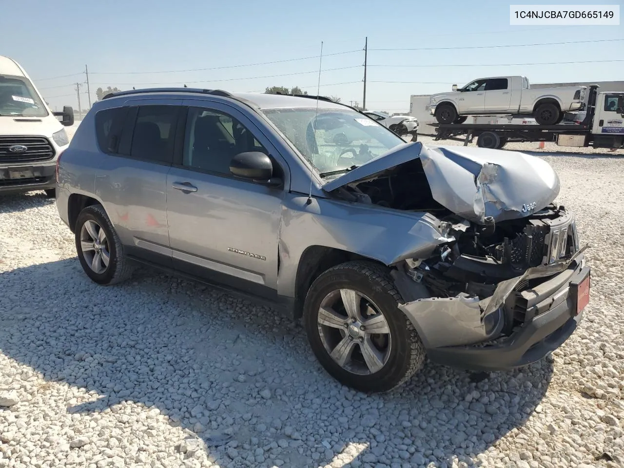 2016 Jeep Compass Sport VIN: 1C4NJCBA7GD665149 Lot: 76158594