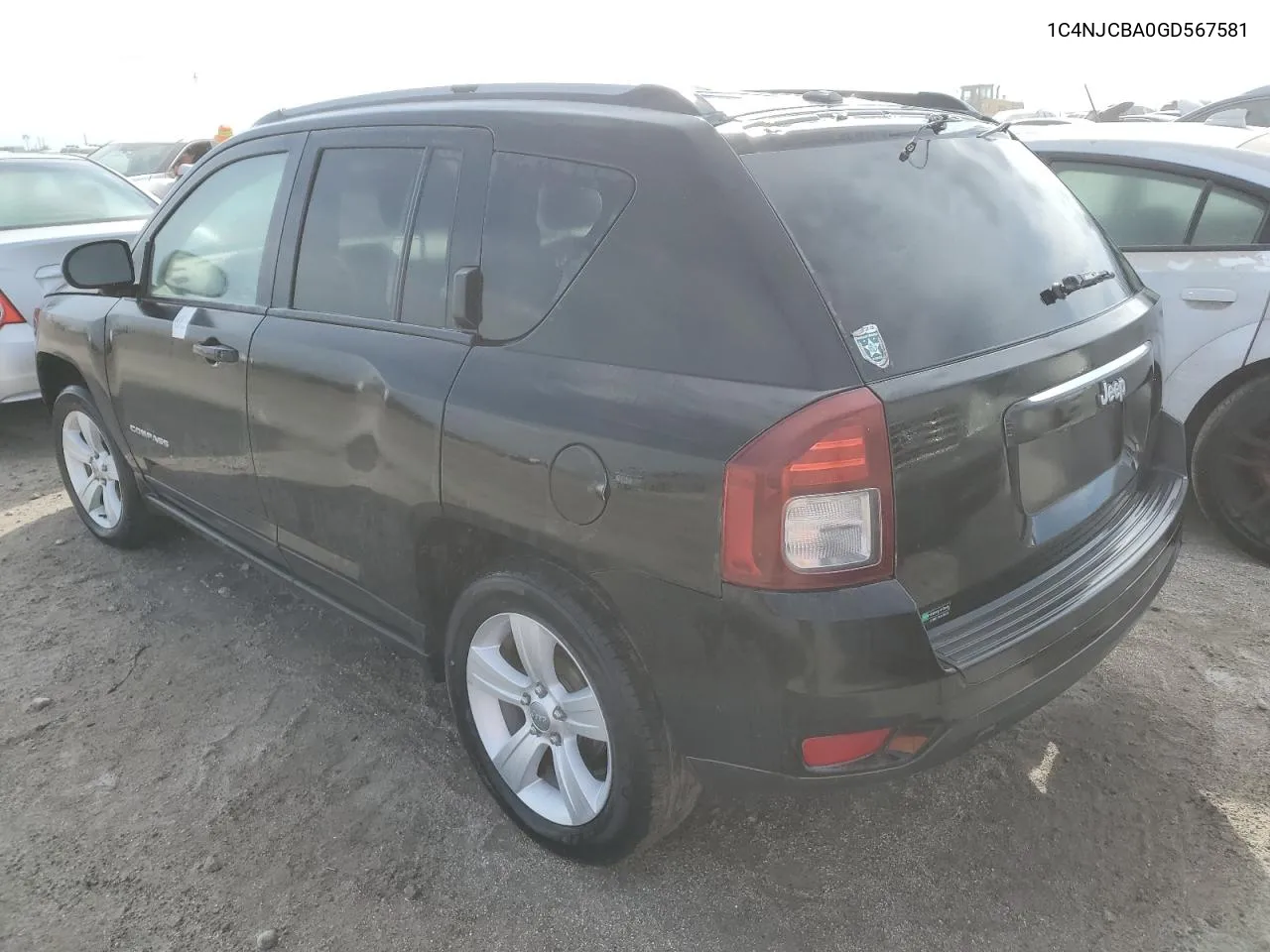 2016 Jeep Compass Sport VIN: 1C4NJCBA0GD567581 Lot: 76165914