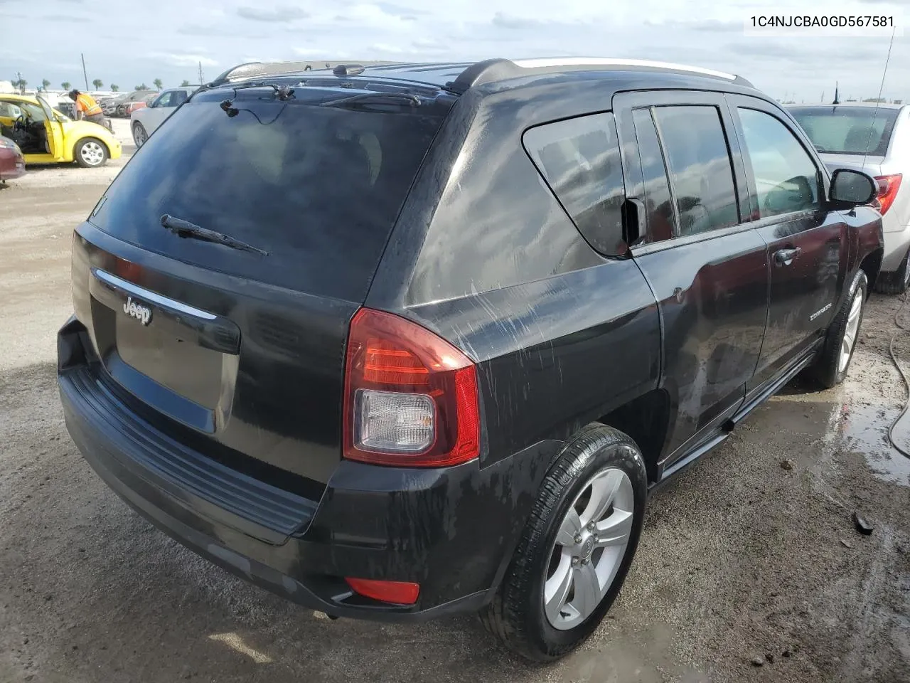 2016 Jeep Compass Sport VIN: 1C4NJCBA0GD567581 Lot: 76165914