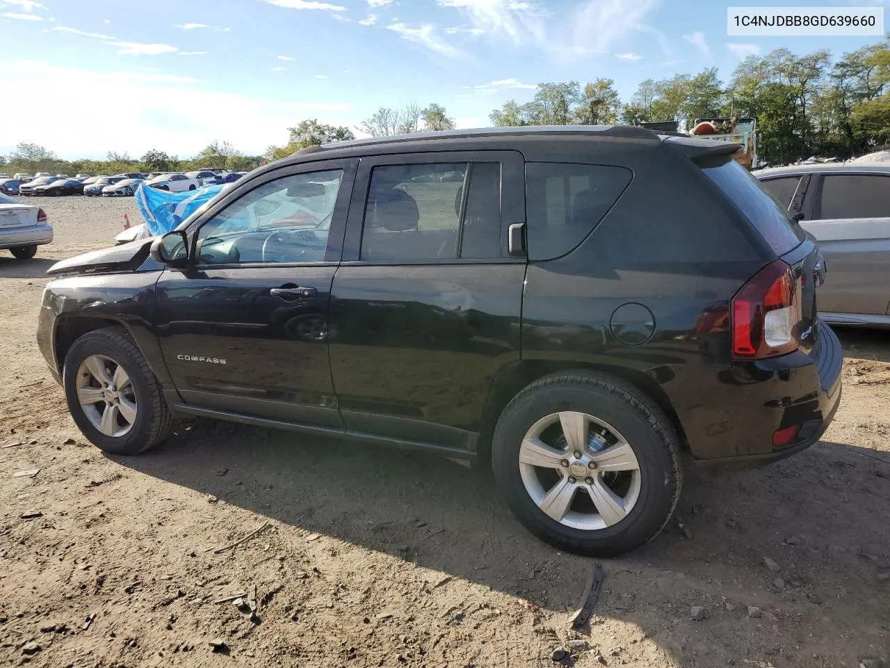 2016 Jeep Compass Sport VIN: 1C4NJDBB8GD639660 Lot: 76167604