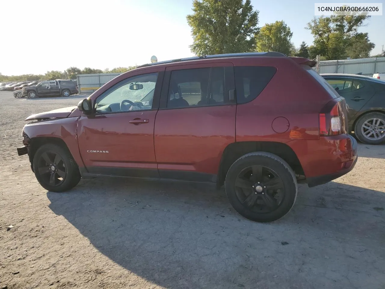 2016 Jeep Compass Sport VIN: 1C4NJCBA9GD666206 Lot: 76287744