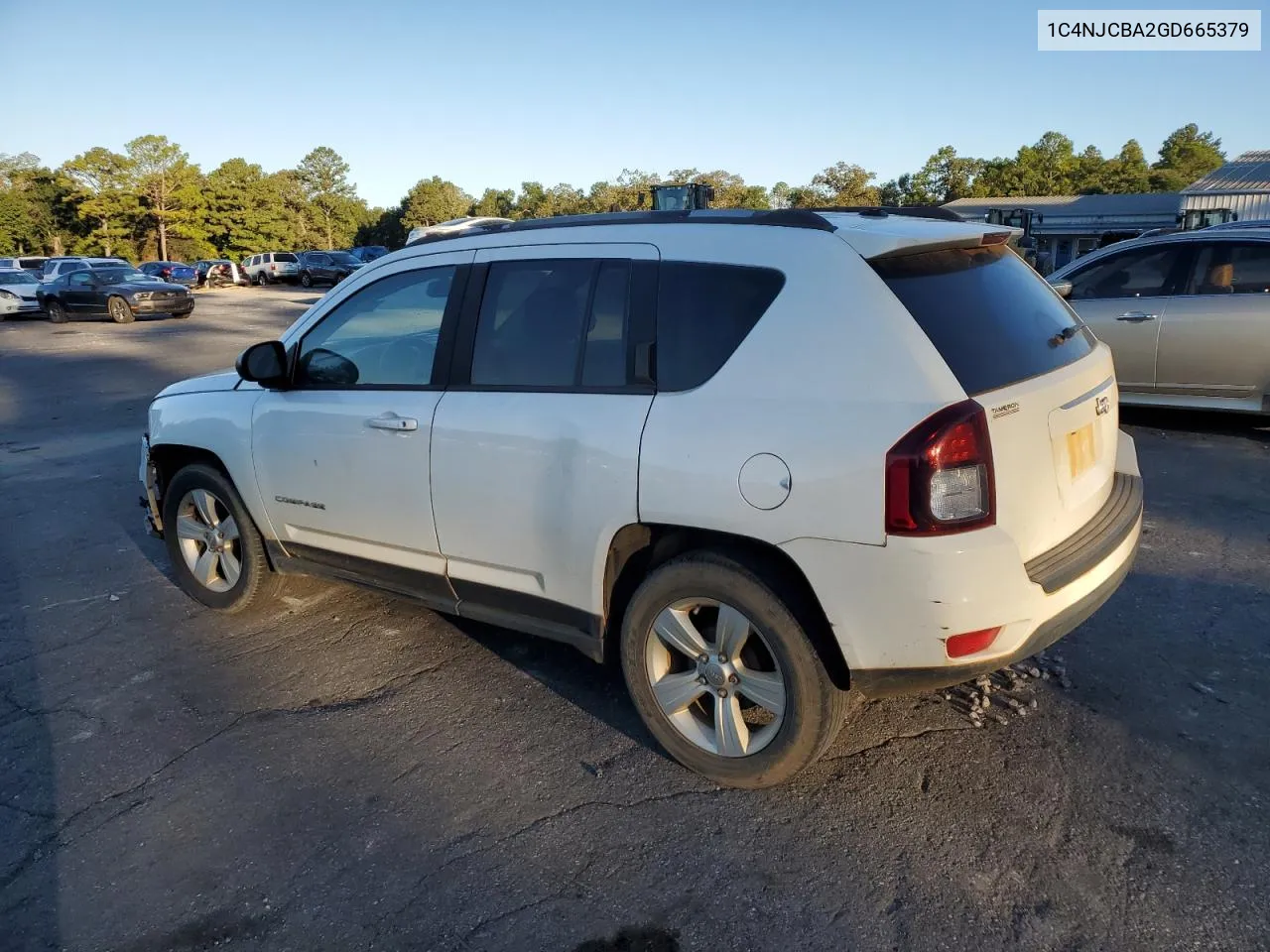 1C4NJCBA2GD665379 2016 Jeep Compass Sport