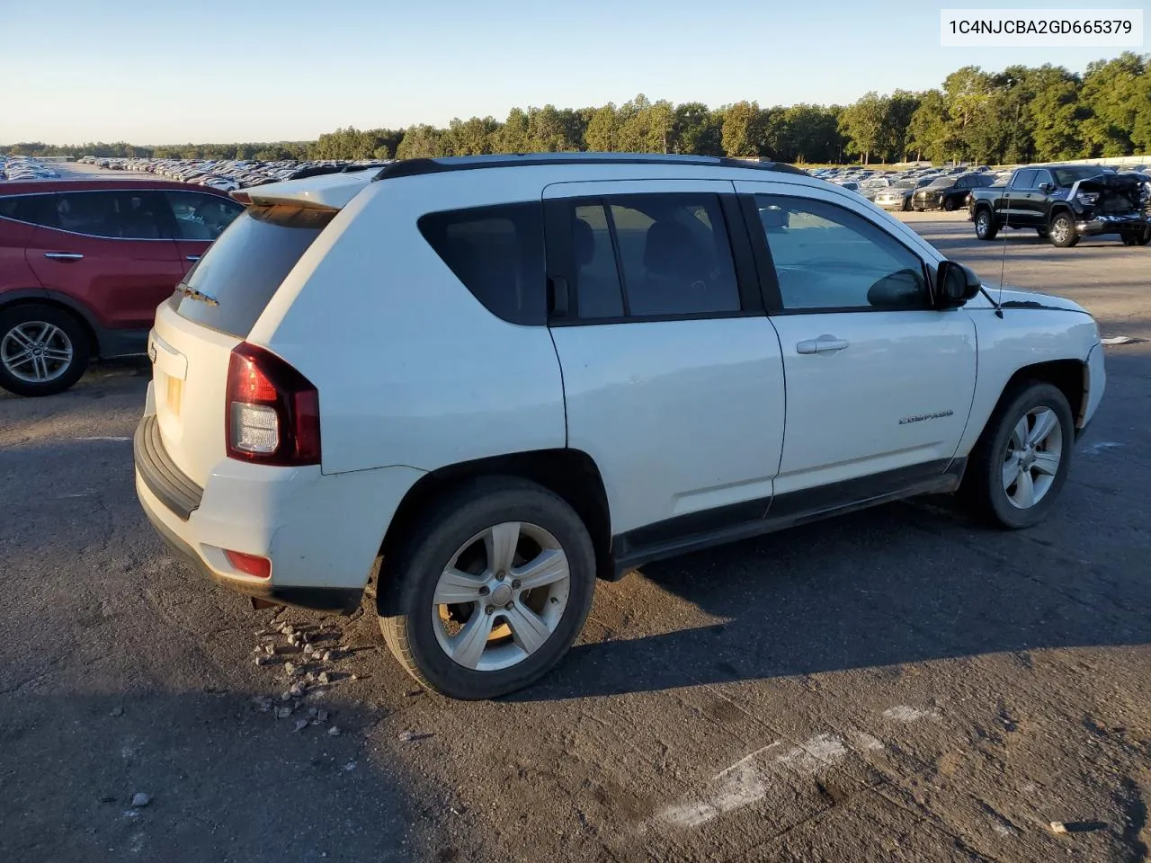 2016 Jeep Compass Sport VIN: 1C4NJCBA2GD665379 Lot: 76367874