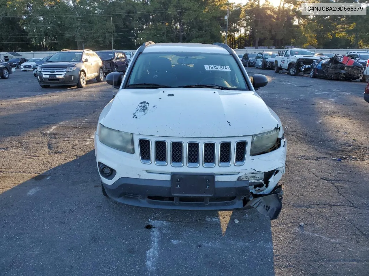 1C4NJCBA2GD665379 2016 Jeep Compass Sport