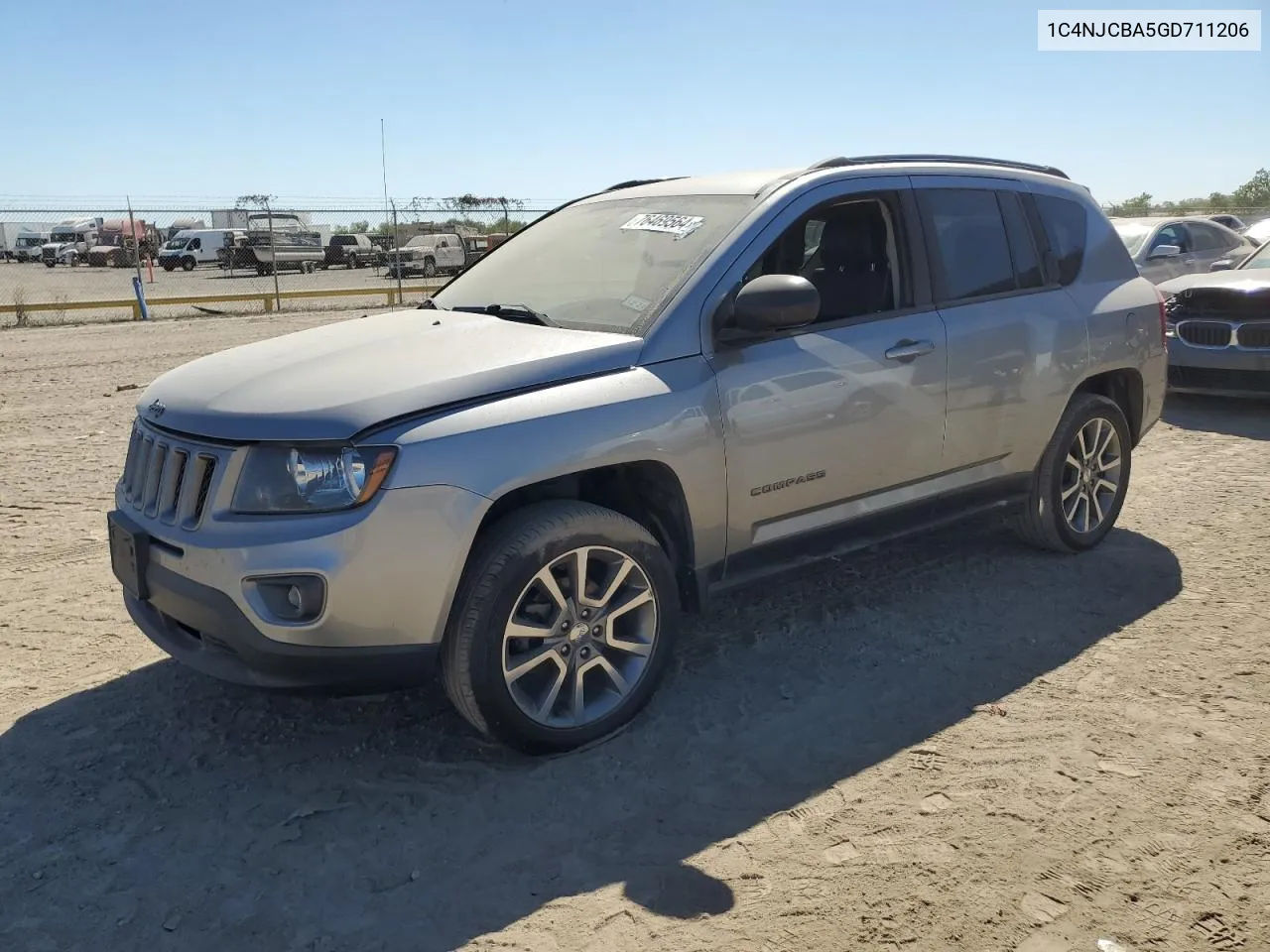 2016 Jeep Compass Sport VIN: 1C4NJCBA5GD711206 Lot: 76469564