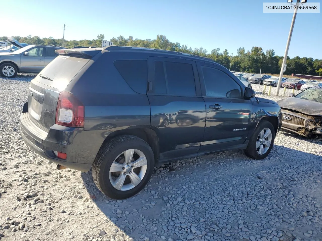 2016 Jeep Compass Sport VIN: 1C4NJCBA1GD559568 Lot: 76537804