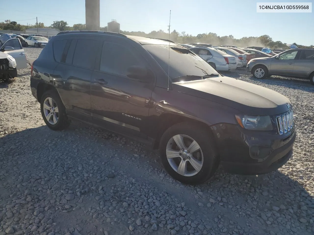 2016 Jeep Compass Sport VIN: 1C4NJCBA1GD559568 Lot: 76537804