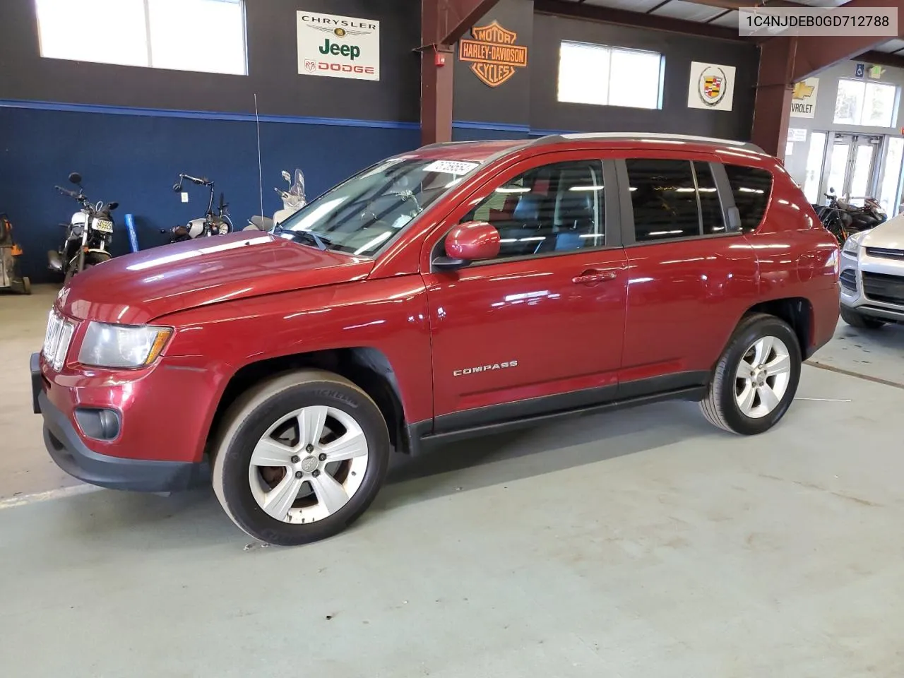 1C4NJDEB0GD712788 2016 Jeep Compass Latitude