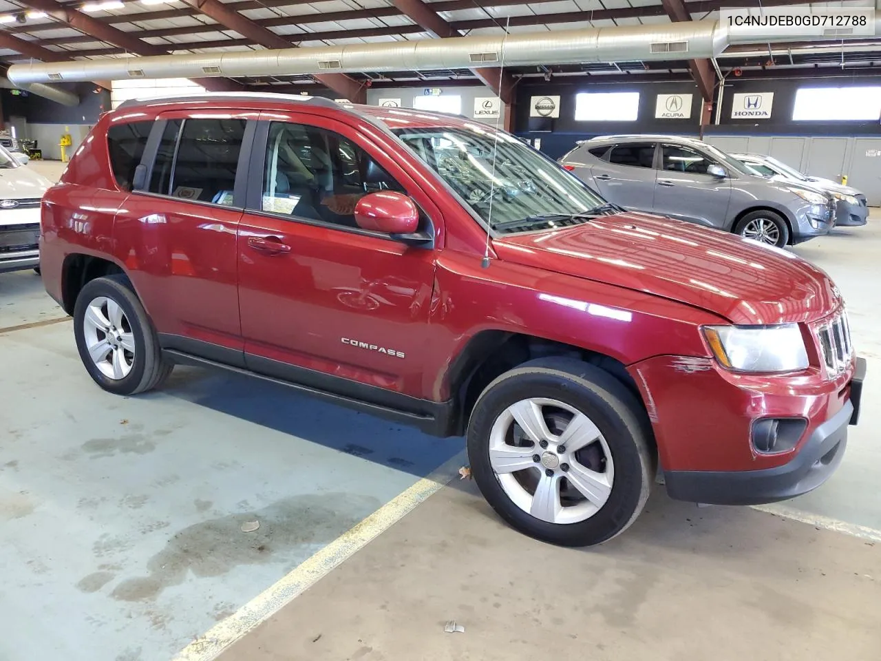 1C4NJDEB0GD712788 2016 Jeep Compass Latitude