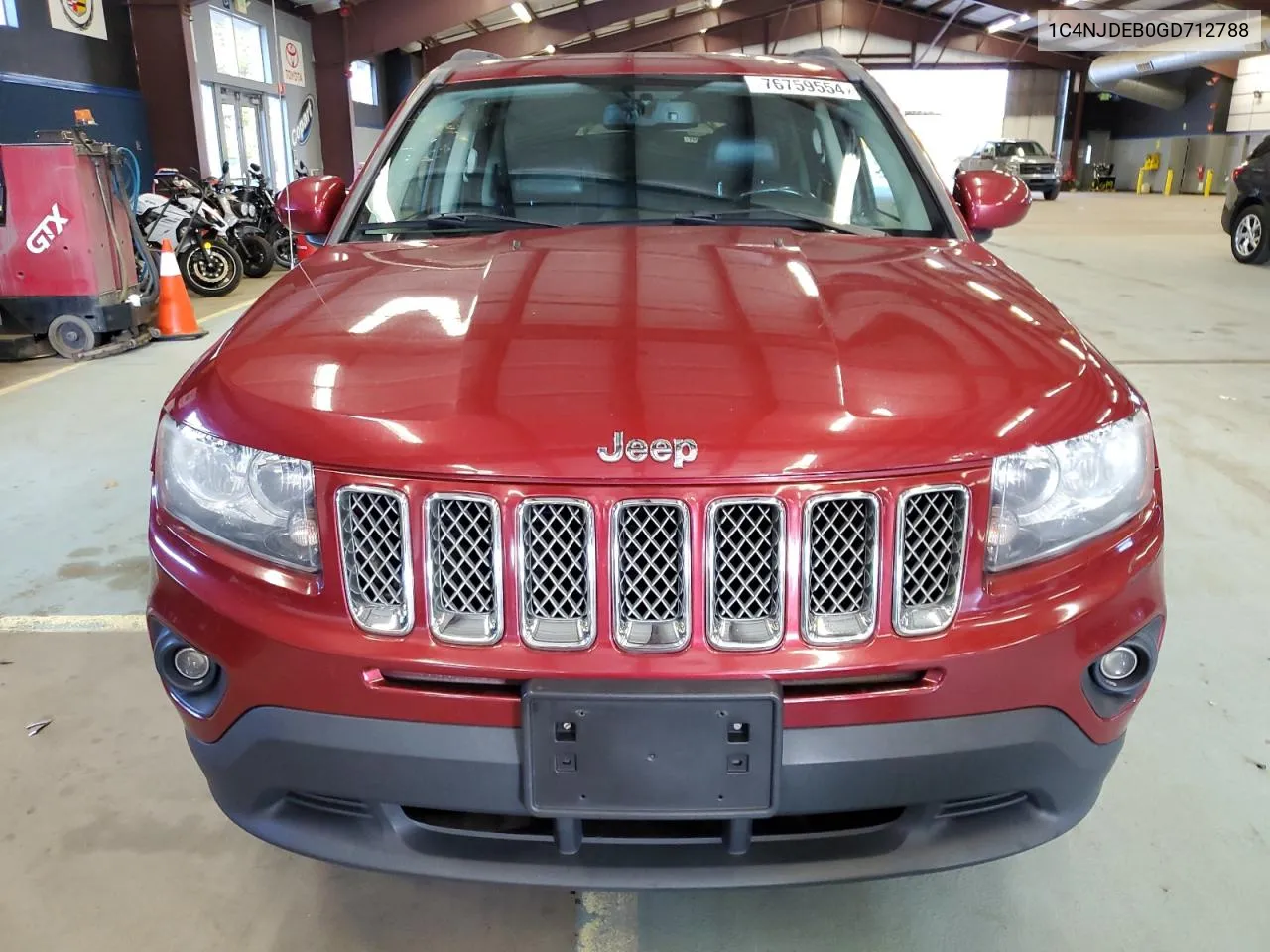 1C4NJDEB0GD712788 2016 Jeep Compass Latitude