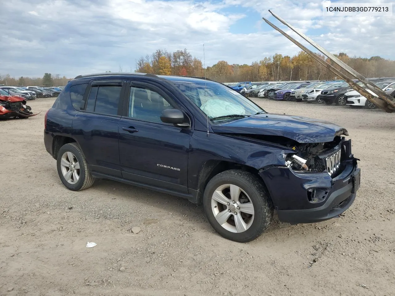 1C4NJDBB3GD779213 2016 Jeep Compass Sport