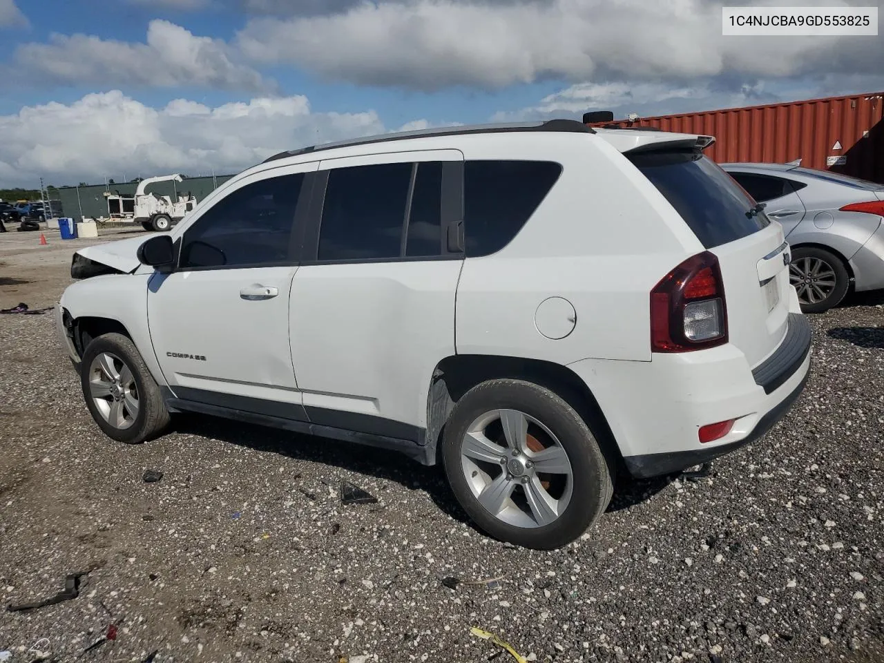 2016 Jeep Compass Sport VIN: 1C4NJCBA9GD553825 Lot: 77325474