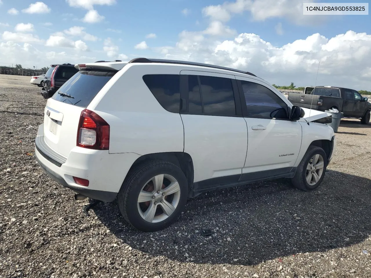 2016 Jeep Compass Sport VIN: 1C4NJCBA9GD553825 Lot: 77325474