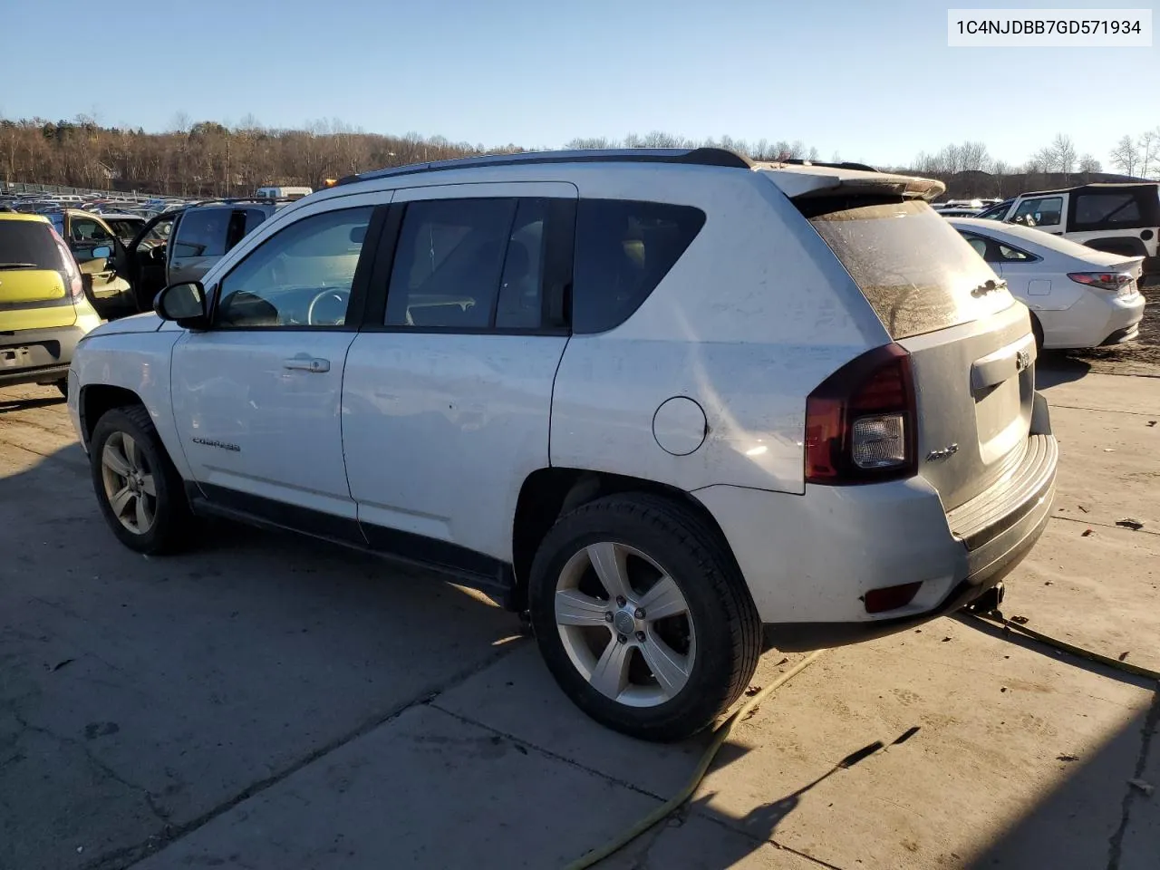 2016 Jeep Compass Sport VIN: 1C4NJDBB7GD571934 Lot: 77340344