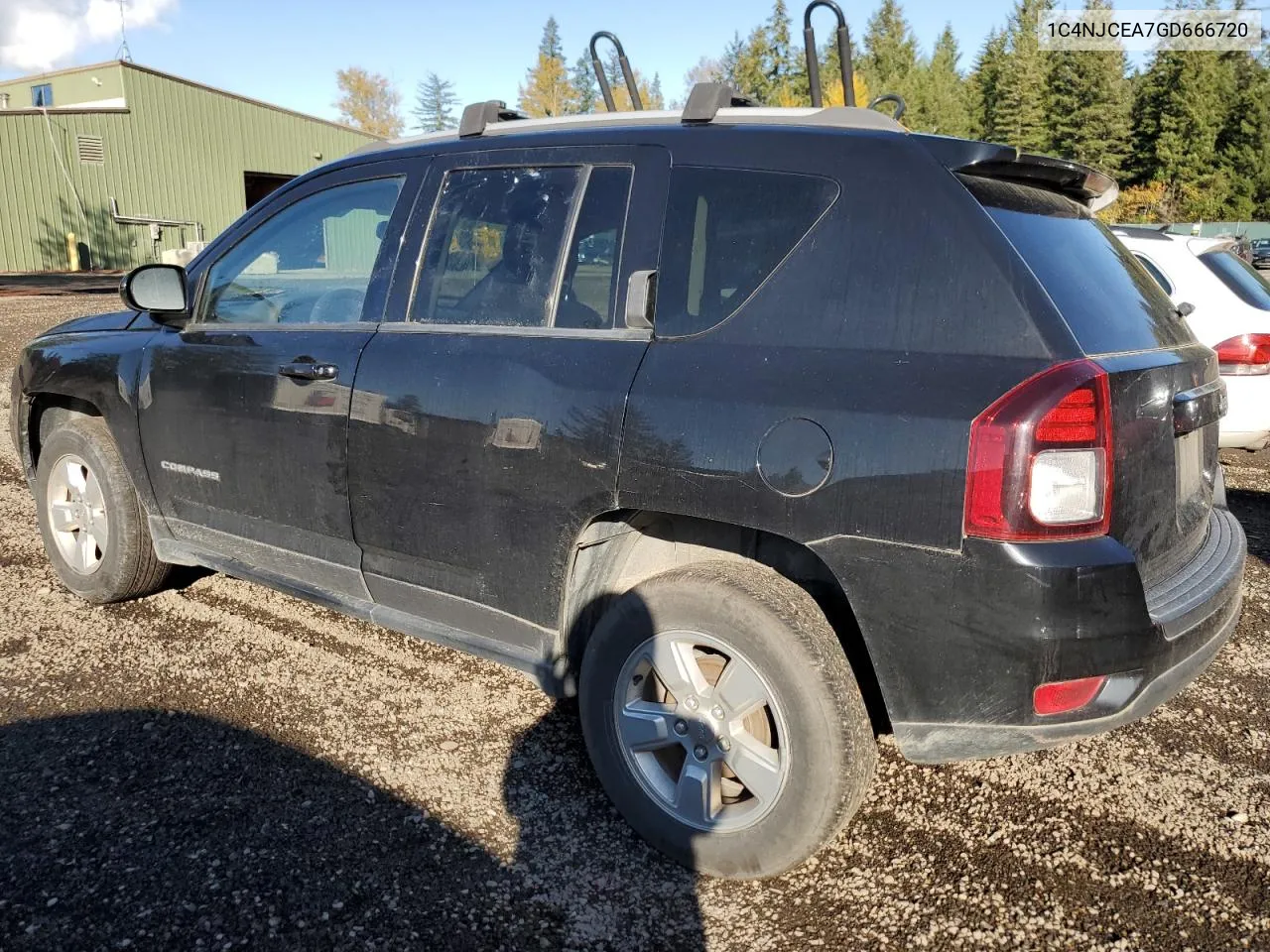 2016 Jeep Compass Latitude VIN: 1C4NJCEA7GD666720 Lot: 77384014