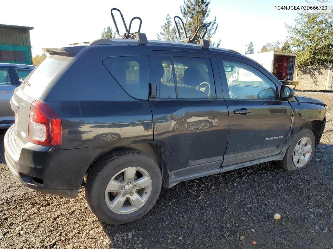 2016 Jeep Compass Latitude VIN: 1C4NJCEA7GD666720 Lot: 77384014