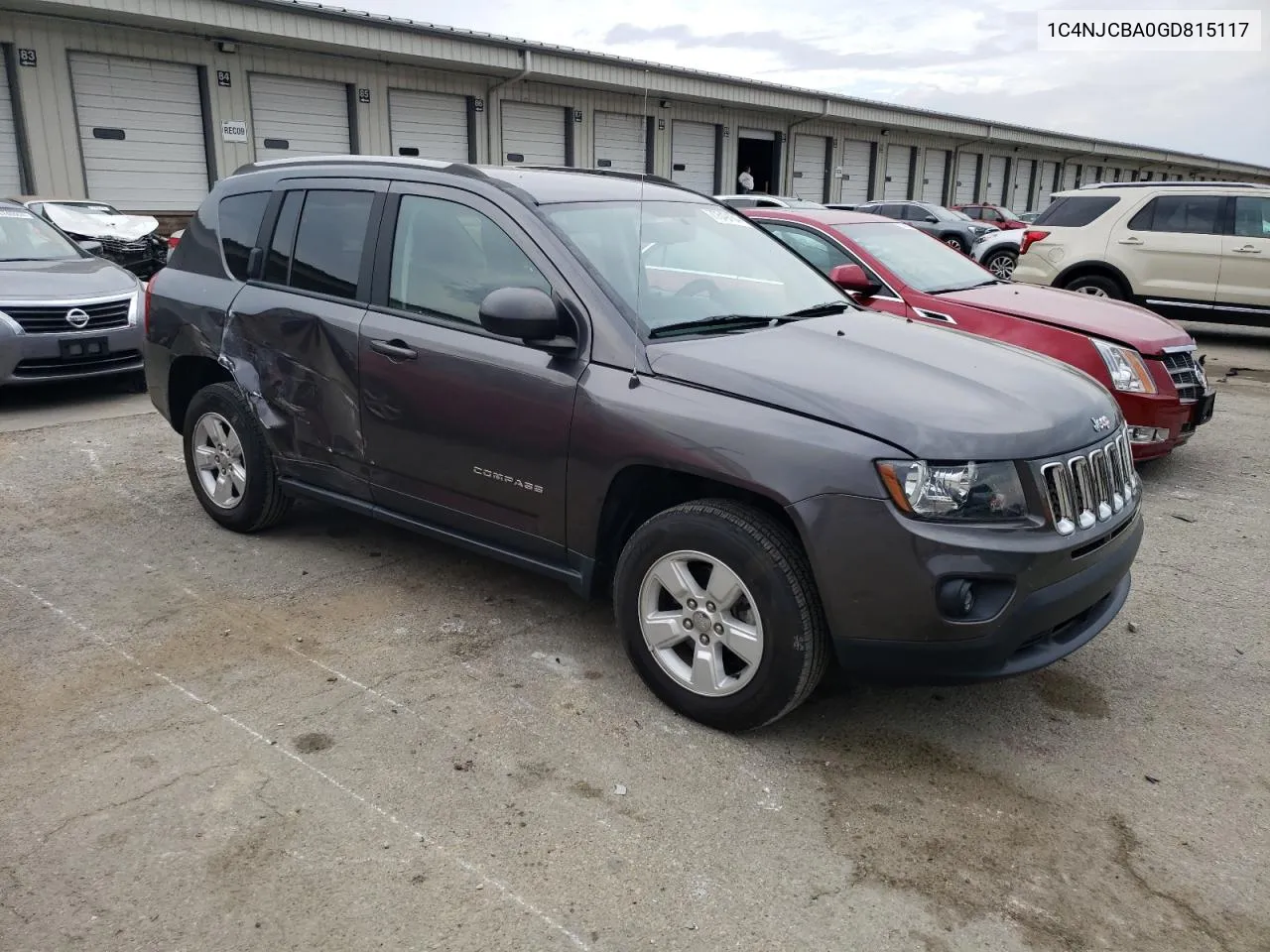 2016 Jeep Compass Sport VIN: 1C4NJCBA0GD815117 Lot: 77549154